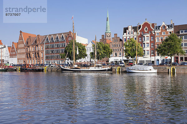 Holstenhafen  Altstadt  Lübeck  Schleswig-Holstein  Deutschland