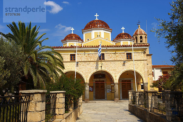 Die griechisch-orthodoxe Metropolitankirche von Ägina  Saronische Inseln  Griechenland
