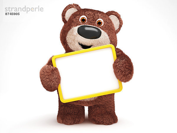 Bär  Illustration  Zeichen  weiß  Hintergrund  Teddy  Teddybär  unbeschrieben  Signal