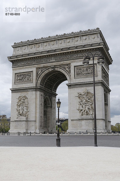 Paris  Hauptstadt  Frankreich  Arc de Triomphe