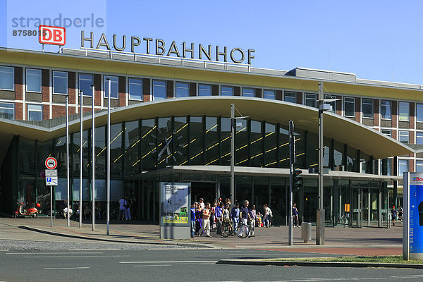 Hauptbahnhof Bochum  Nordrhein-Westfalen  Deutschland