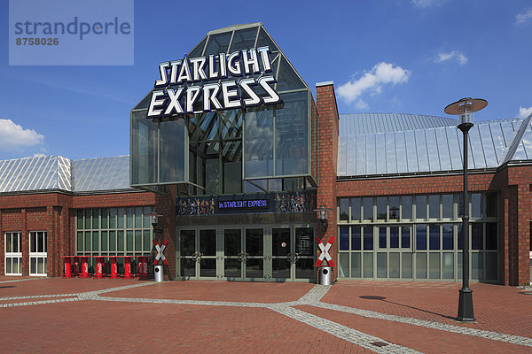Starlight Express Theater  Bochum  Nordrhein-Westfalen  Deutschland