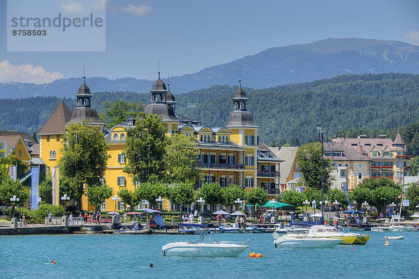 Burghotel at Woerthersee  Carinthia  Austria