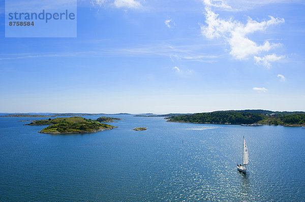 Fjord near Marstrand  Bohuslan  Sweden