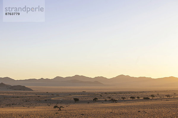 Morgenstimmung über der Namibwüste  Aus  ?Karas  Namibia