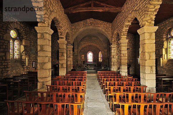 Mittelalterliche Kirche  11. Jahrhundert  Chambles  Département Loire  Rhône-Alpes  Frankreich
