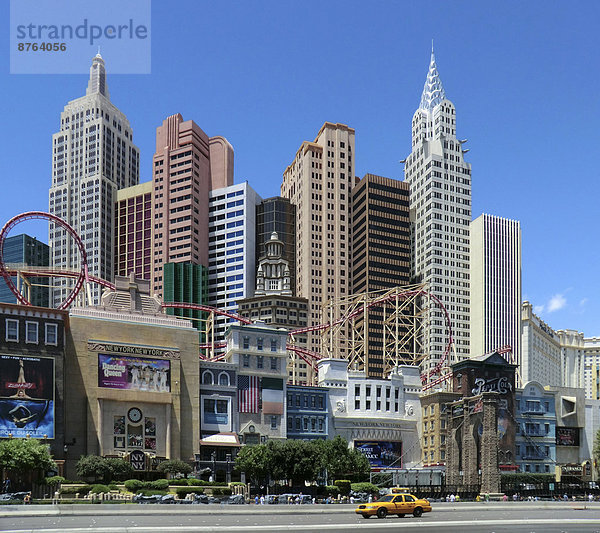 New York-New York Hotel und Casino  Las Vegas  Nevada  USA