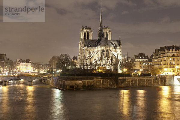 Kathedrale Notre-Dame  Paris  Ile de France  Frankreich