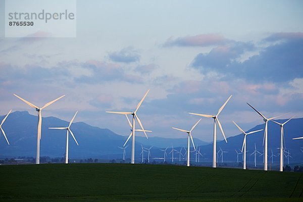 Windturbine Windrad Windräder Spanien