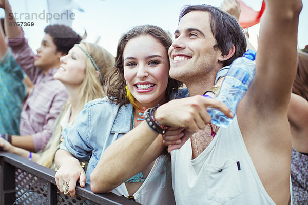 Pärchenjubel beim Musikfestival