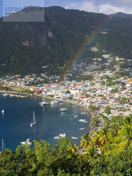 Caribbean  St. Lucia  View on Soufriere