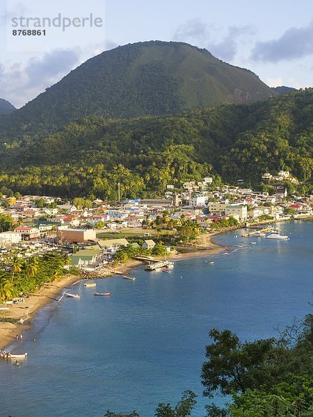 Caribbean  St. Lucia  View on Soufriere