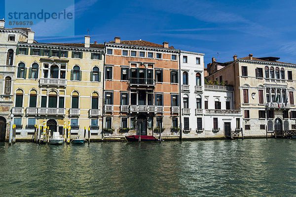Italien  Venedig  Häuser am Canale Grande