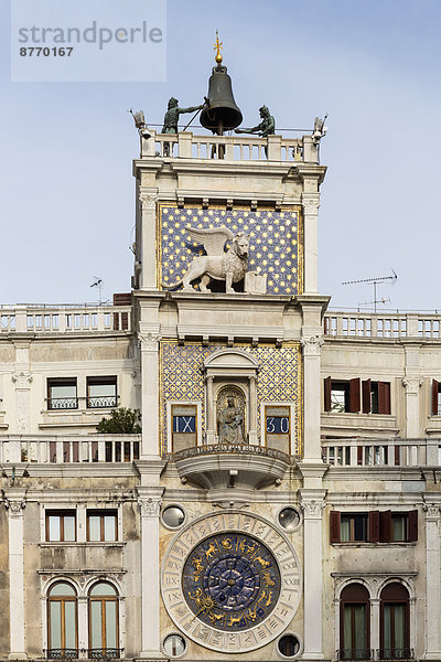 Italien  Venedig  Torre dell'Orologio