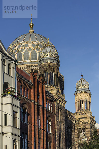 Neue Synagoge  Berlin  Deutschland  Europa