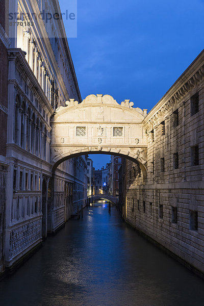 Italien  Venedig  Seufzerbrücke