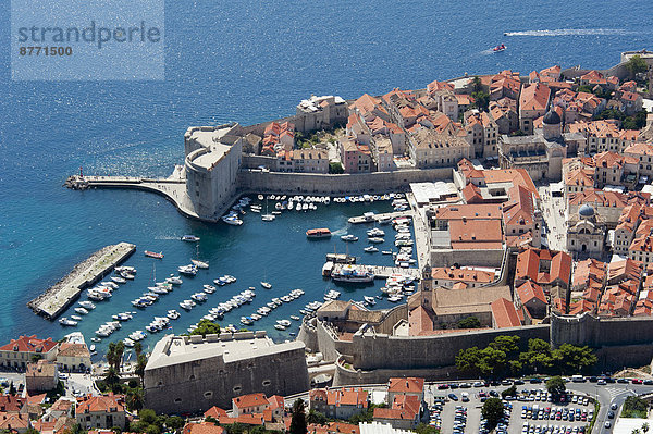 Altstadt Kroatien Dalmatien Dubrovnik