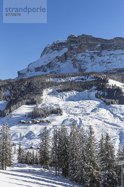 Italien  Dolomiten  Südtirol  Kreuzkofel  Wintersportgebiet Alta Badia  La Villa