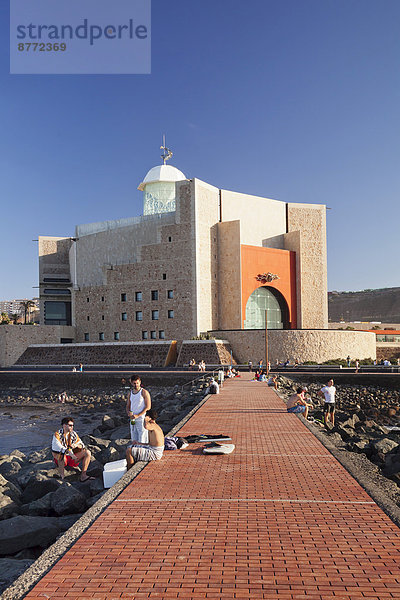 Auditorium Alfredo Kraus  Playa de las Canteras  Las Palmas  Gran Canaria  Kanarische Inseln  Spanien