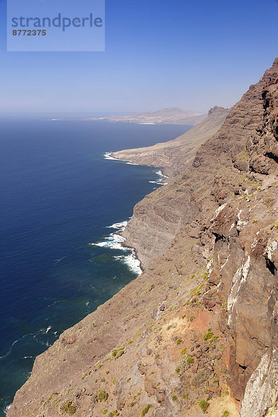 Ausblick vom Mirador de Balcon  Westküste  Gran Canaria  Kanarische Inseln  Spanien