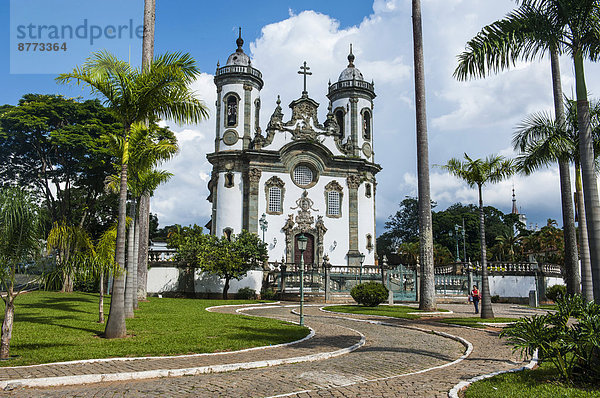Kirche São Francisco de Assis  São João del Rei  Minas Gerais  Brasilien