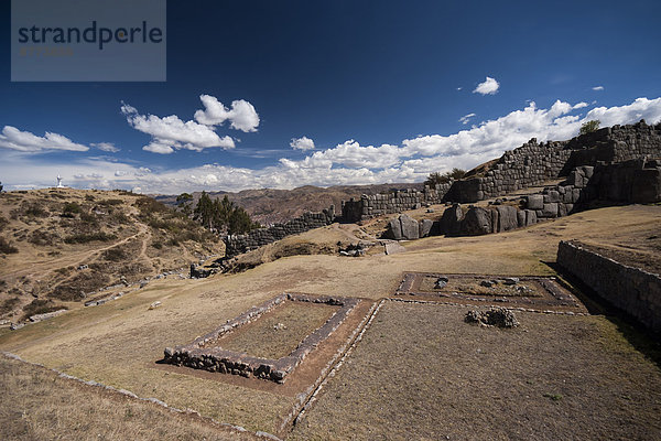 Peru  Cusco  Inka-Festung Saksaywaman