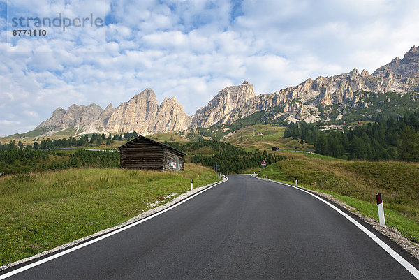 Italien  Südtirol  Dolomiten  Straße