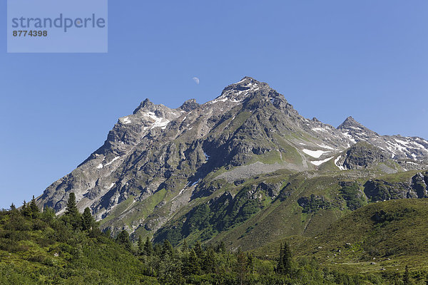 Österreich  Vorarlberg  Montafon  Großvermunt  Vordere Lobspitze