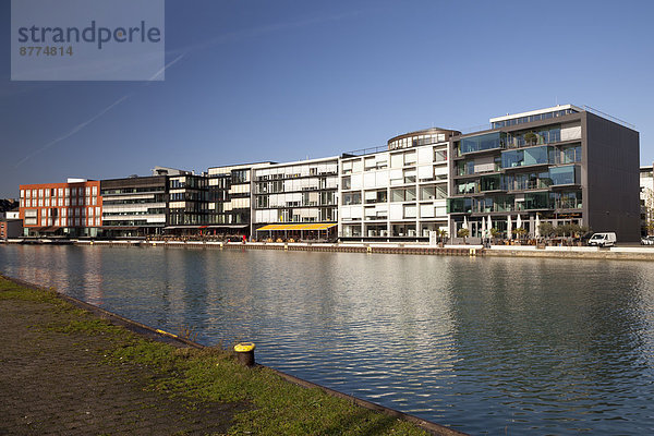 Deutschland  Nordrhein-Westfalen  Münster  Häuser im Hafen