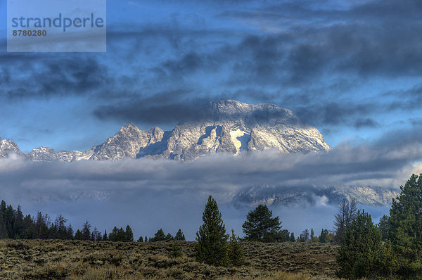 Vereinigte Staaten von Amerika  USA  Nationalpark  Berg  Amerika  Grand Teton Nationalpark  Wyoming