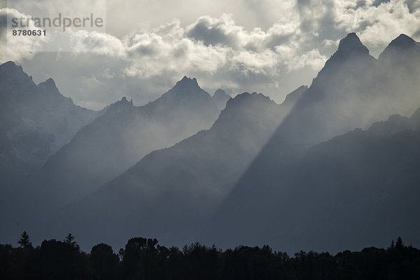 Vereinigte Staaten von Amerika  USA  Nationalpark  Berg  Amerika  Grand Teton Nationalpark  Wyoming