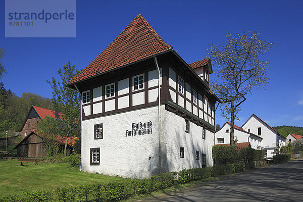Europa  Wald  Museum  Fachwerkhaus  Deutschland  Kalletal  Nordrhein-Westfalen  Westfalen