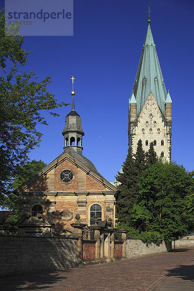 Kuppel  Europa  Kathedrale  Gotik  Barock  Kuppelgewölbe  Deutschland  Nordrhein-Westfalen  Paderborn  Westfalen