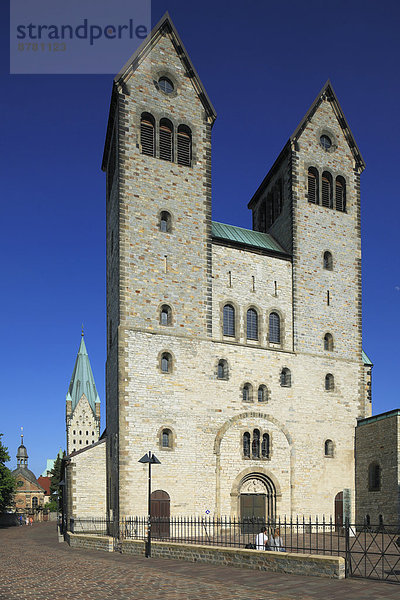 Kuppel  Europa  Kirche  Kathedrale  Kuppelgewölbe  Deutschland  Nordrhein-Westfalen  Paderborn  Romanik  Westfalen