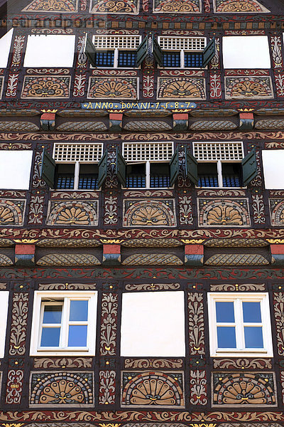 Detail  Details  Ausschnitt  Ausschnitte  Naturschutzgebiet  Europa  Fassade  Fachwerkhaus  Deutschland  Nordrhein-Westfalen  Weserbergland  Westfalen