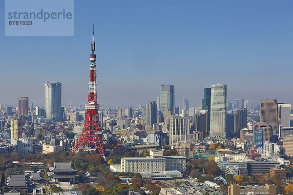 Städtisches Motiv  Städtische Motive  Straßenszene  Straßenszene  Skyline  Skylines  überqueren  Reise  Großstadt  Tokyo  Hauptstadt  Architektur  Turm  Asien  Japan