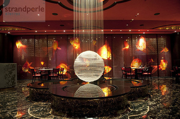 Innenaufnahme  Restaurant  Casino  China  Asien  Macao