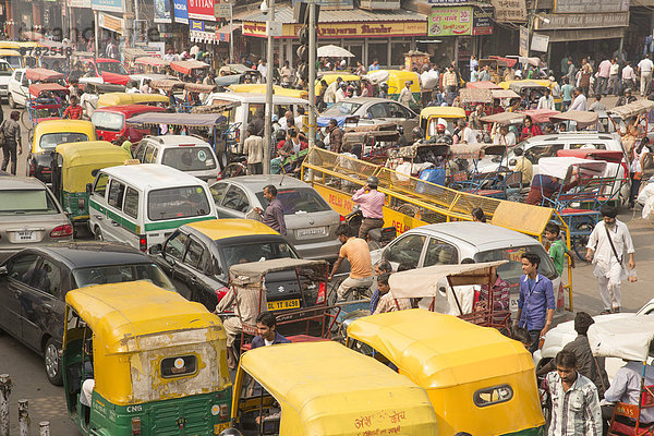 Delhi  Hauptstadt  Stau  Auto  Stadt  Großstadt  Größe  Asien  Markt  Straßenverkehr