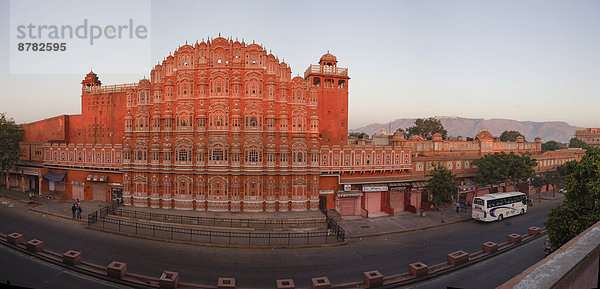 Palast  Schloß  Schlösser  Asien  Palast der Winde  Indien  Jaipur  Rajasthan