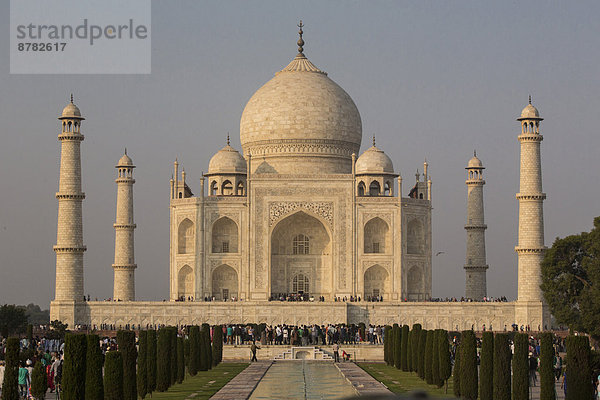 Agra  Asien  Mausoleum  Minarett  Taj Mahal  Uttar Pradesh
