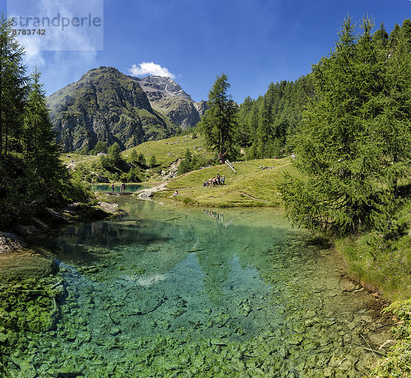Wasser  Europa  Berg  Mensch  Menschen  Sommer  Landschaft  Hügel  See  Schweiz