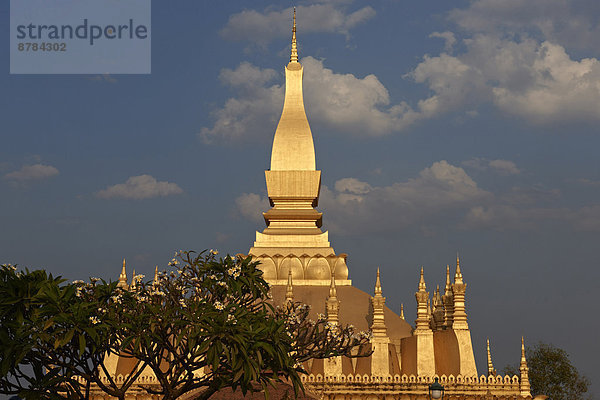 Vientiane  Hauptstadt  fünfstöckig  Buddhismus  Laos