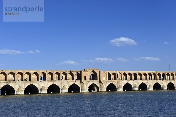 Brücke  Politiker  Iran  Isfahan