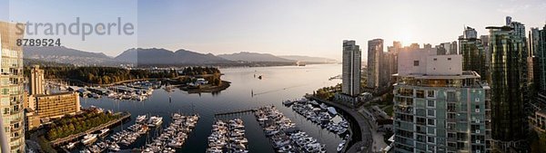 Marina  Vancouver  British Columbia  Kanada