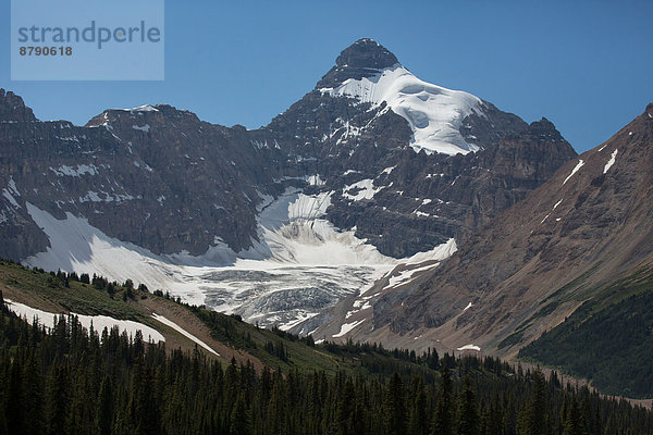 Nationalpark  Landschaftlich schön  landschaftlich reizvoll  Berg  Landschaft  Eis  Gletscher  Nordamerika  Rocky Mountains  Alberta  Banff  Kanada