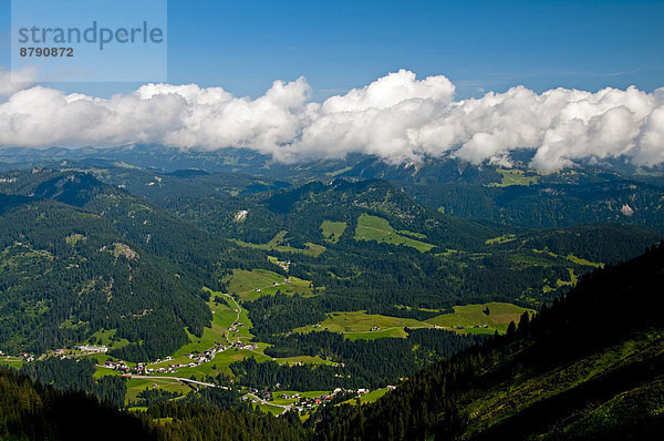 Panorama  Europa  Österreich  Kleinwalsertal  Vorarlberg