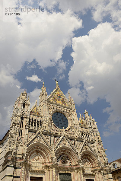 Kuppel  Europa  Fassade  Kuppelgewölbe  Italienisch  Italien  Siena  Toskana
