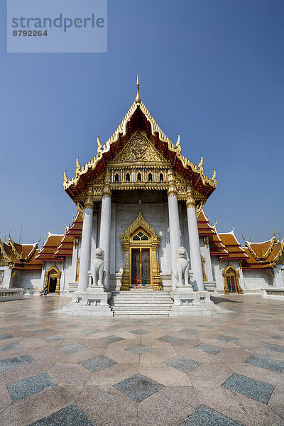 Bangkok  Hauptstadt  Reise  Architektur  bunt  Brücke  Marmor  Tourismus  Tempel  Asien  Thailand