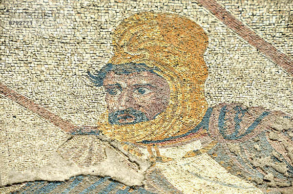 Europa  Schutz  Kampf  Stadt  Archäologie  Geschichte  Ruine  Kunst  Schlacht  reparieren  aufheben  Iran  Italienisch  Italien  Mosaik  römisch