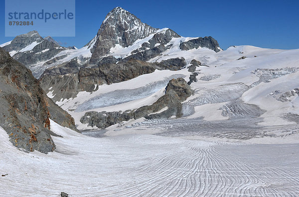 Felsbrocken  Europa  Berg  Sport  Sommer  Eis  Natur  Gletscher  Alpen  schweizerisch  Schweiz  Zermatt